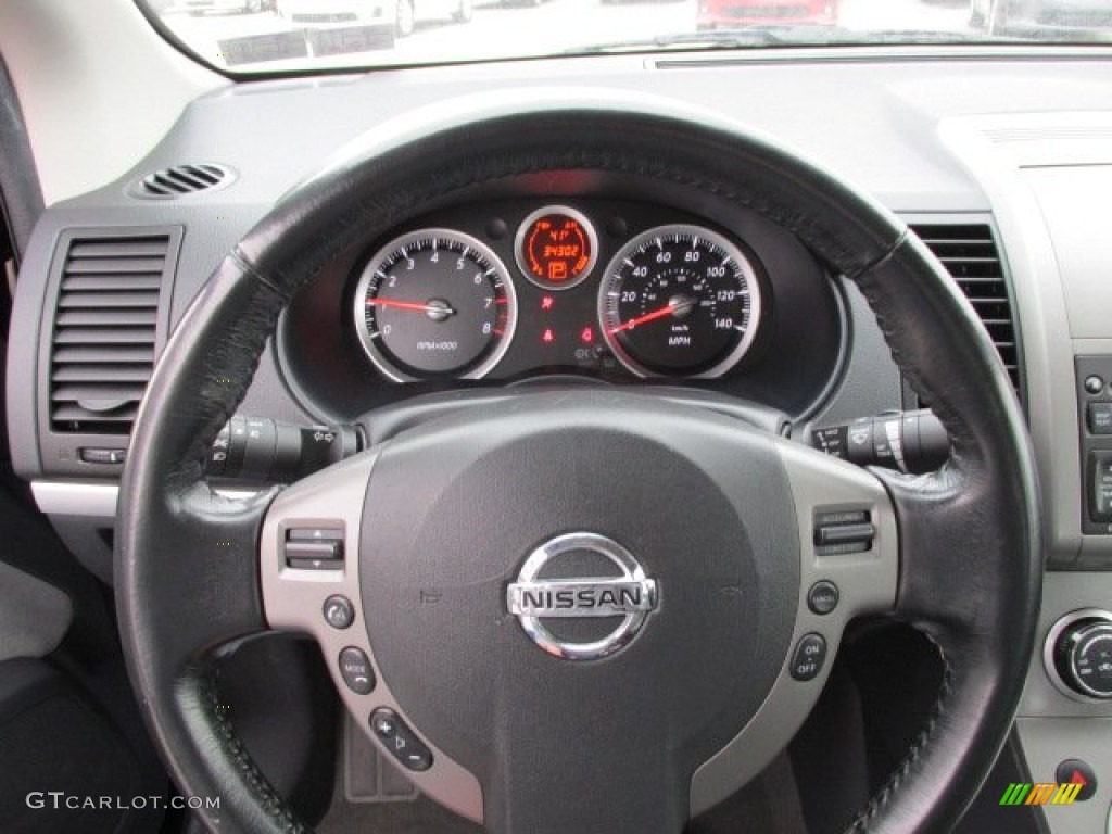2010 Nissan Sentra 2.0 SR Steering Wheel Photos