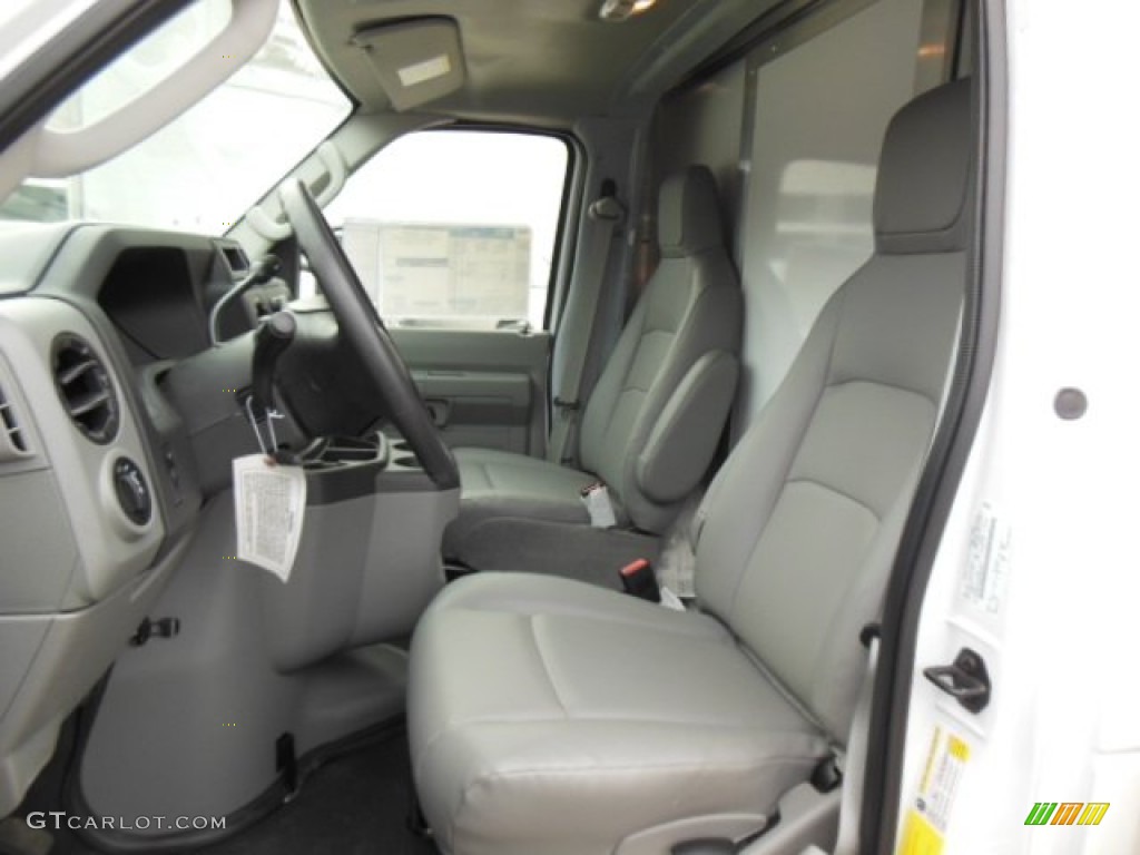 Medium Flint Interior 2013 Ford E Series Cutaway E350 Commercial Utility Truck Photo #77206380