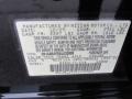 KH3: Super Black 2010 Nissan Sentra 2.0 SR Color Code
