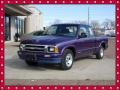 Radar Blue Metallic 1996 Chevrolet S10 LS Extended Cab