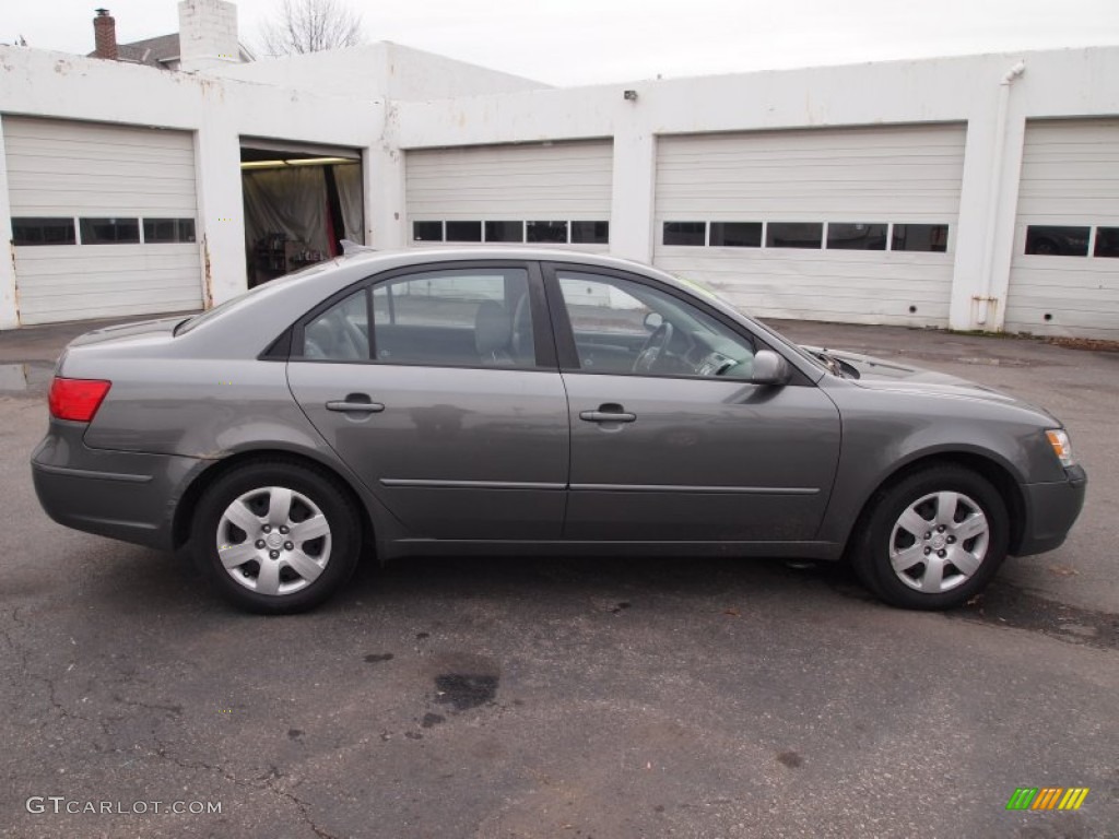 Willow Gray 2010 Hyundai Sonata GLS Exterior Photo #77206797
