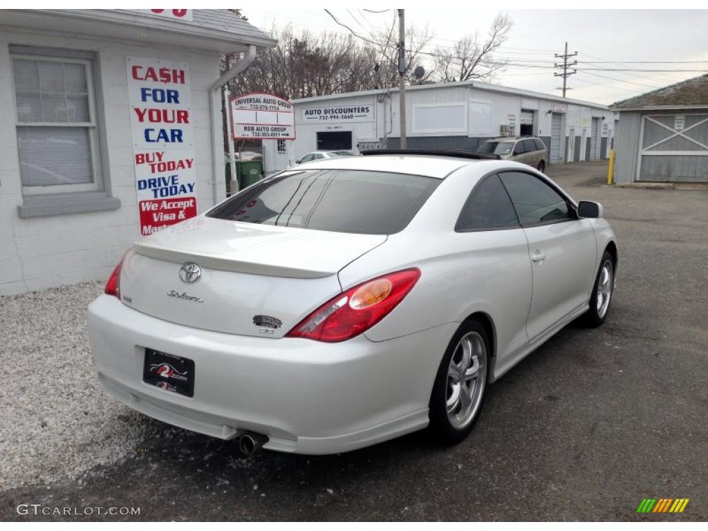 2005 Solara SE Coupe - Arctic Frost Pearl White / Dark Stone photo #7