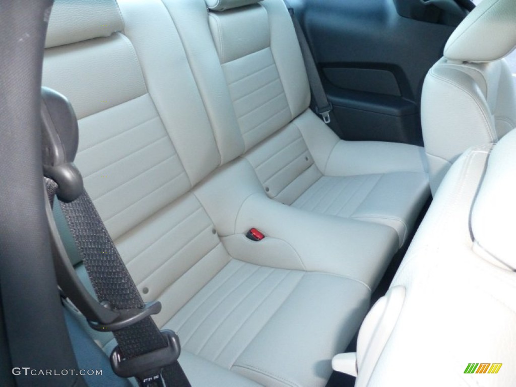 2012 Mustang V6 Premium Coupe - Performance White / Stone photo #18