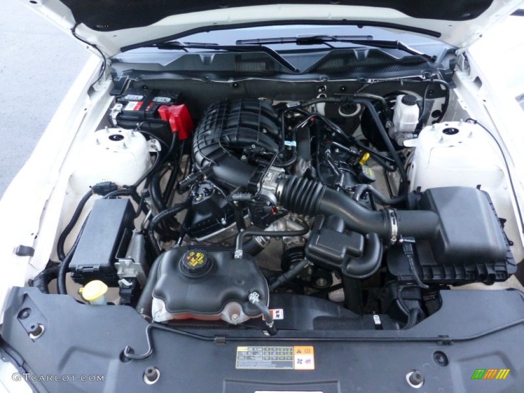 2012 Mustang V6 Premium Coupe - Performance White / Stone photo #19