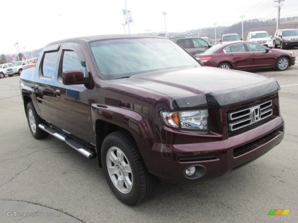 Dark Cherry Pearl 2008 Honda Ridgeline RTL Exterior Photo #77208160