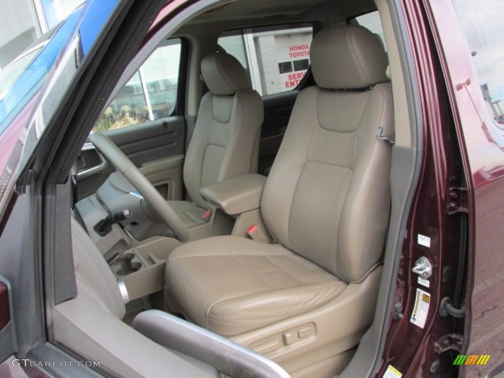 Beige Interior 2008 Honda Ridgeline RTL Photo #77208197