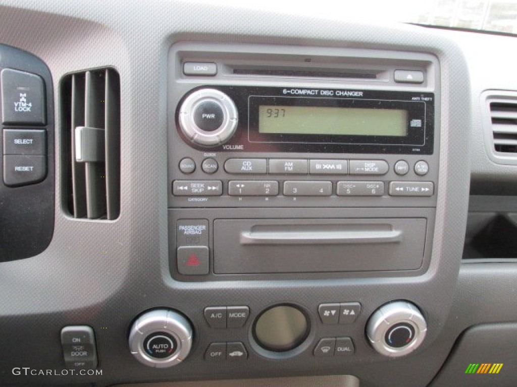 2008 Honda Ridgeline RTL Audio System Photos