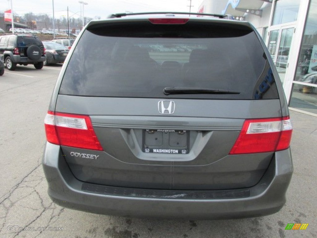 2007 Odyssey EX-L - Nimbus Gray Metallic / Gray photo #6