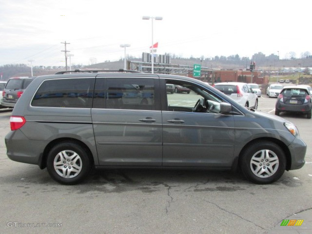2007 Odyssey EX-L - Nimbus Gray Metallic / Gray photo #7