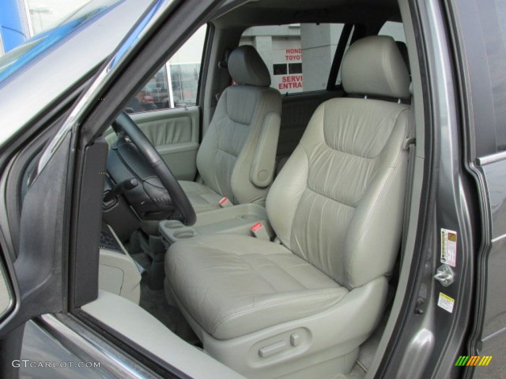 2007 Odyssey EX-L - Nimbus Gray Metallic / Gray photo #11