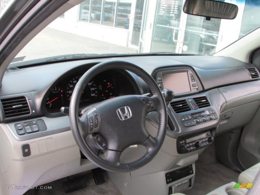 2007 Odyssey EX-L - Nimbus Gray Metallic / Gray photo #14