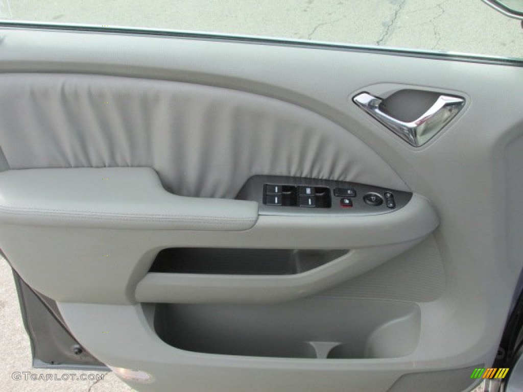 2007 Odyssey EX-L - Nimbus Gray Metallic / Gray photo #16