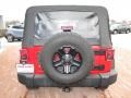 2007 Flame Red Jeep Wrangler Unlimited X 4x4  photo #14