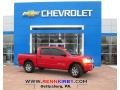 2010 Red Alert Nissan Titan SE Crew Cab 4x4  photo #1