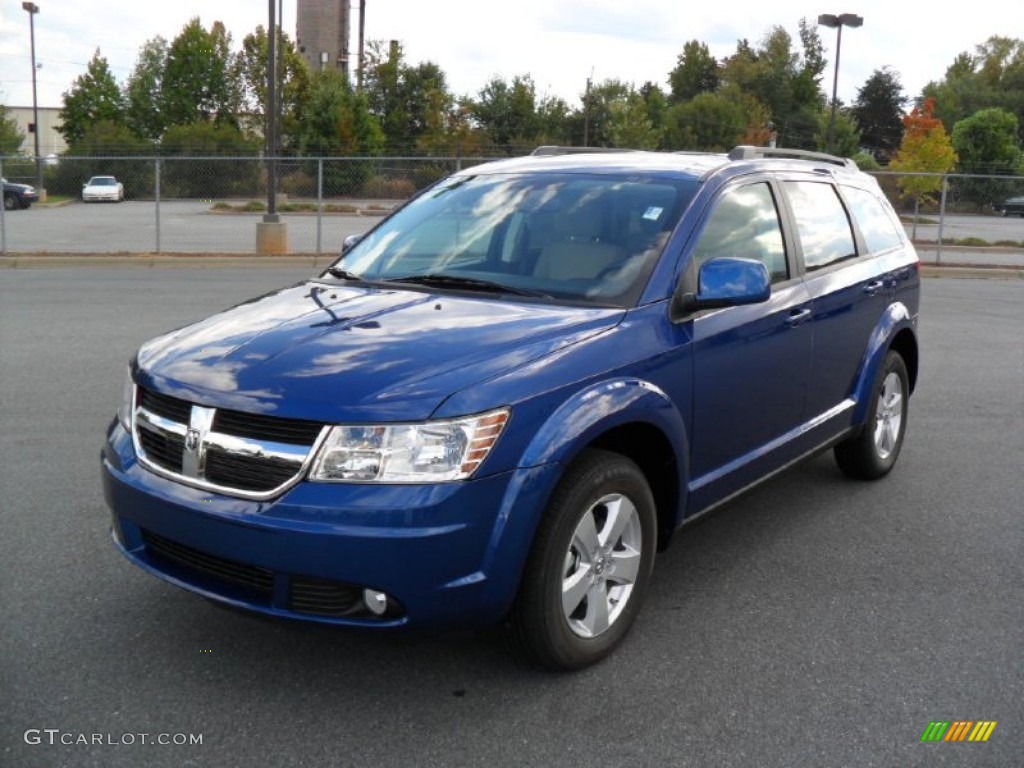 Deep Water Blue Pearl Coat 2010 Dodge Journey SXT Exterior Photo #77209187