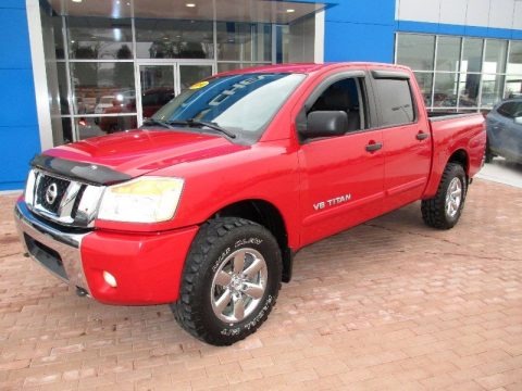 2010 Nissan Titan SE Crew Cab 4x4 Data, Info and Specs