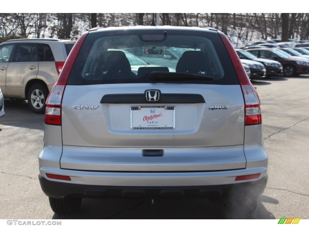 2010 CR-V LX AWD - Alabaster Silver Metallic / Black photo #6