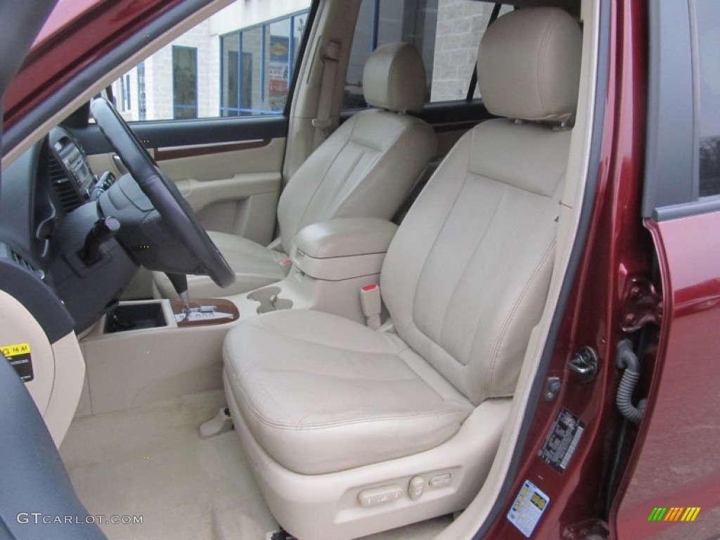 2007 Hyundai Santa Fe Limited 4WD Front Seat Photo #77209299