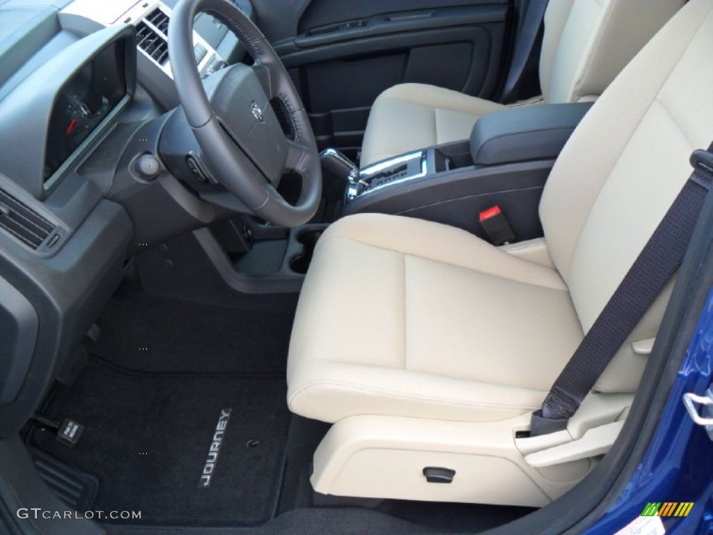 Pastel Pebble Beige Interior 2010 Dodge Journey SXT Photo #77209324