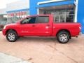 2010 Red Alert Nissan Titan SE Crew Cab 4x4  photo #13