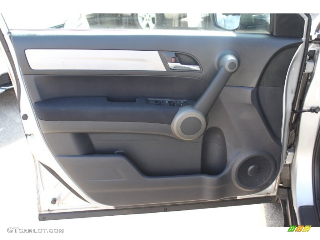 2010 CR-V LX AWD - Alabaster Silver Metallic / Black photo #9