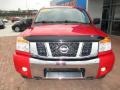 2010 Red Alert Nissan Titan SE Crew Cab 4x4  photo #15