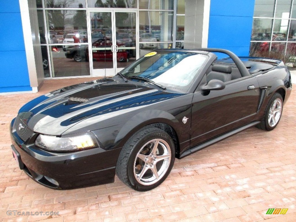 Black 1999 Ford Mustang GT Convertible Exterior Photo #77209909