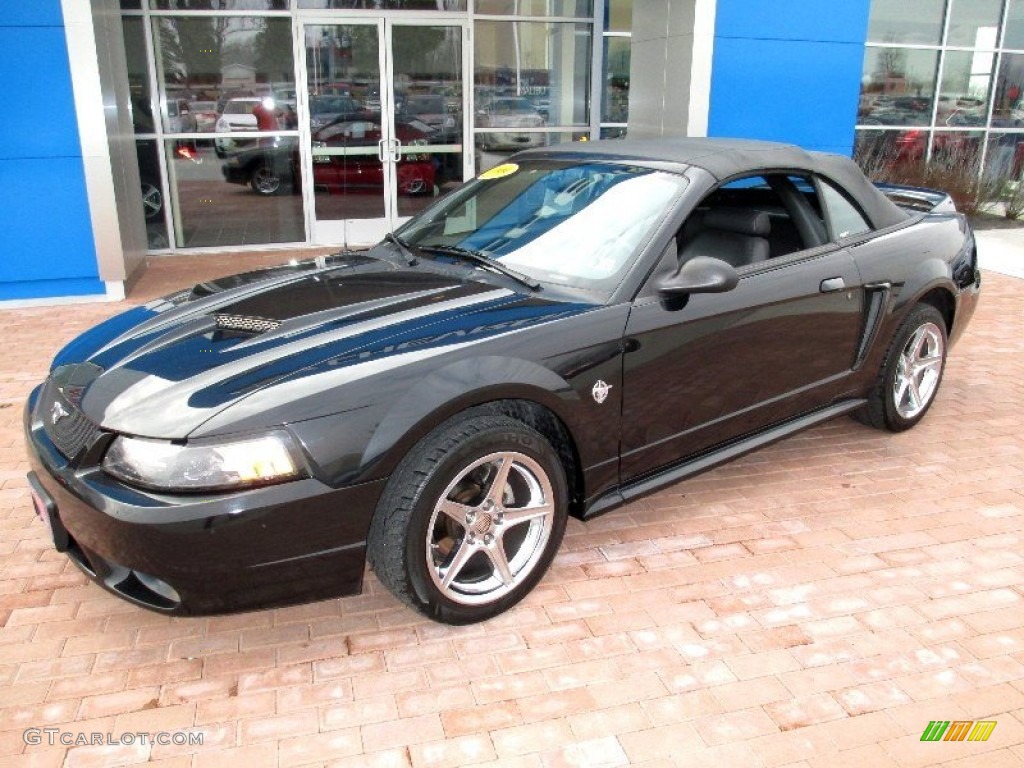 Black 1999 Ford Mustang GT Convertible Exterior Photo #77209931