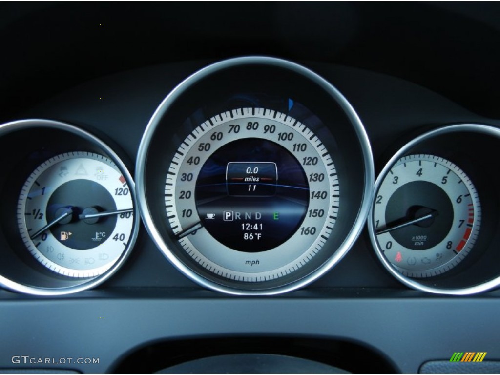 2013 Mercedes-Benz C 250 Sport Gauges Photo #77210048