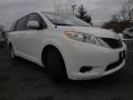 2011 Super White Toyota Sienna LE AWD  photo #3