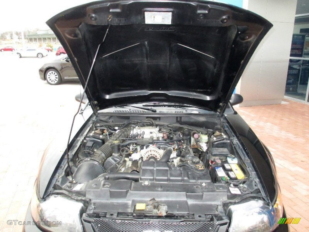 1999 Ford Mustang GT Convertible 4.6 Liter SOHC 16-Valve V8 Engine Photo #77210194
