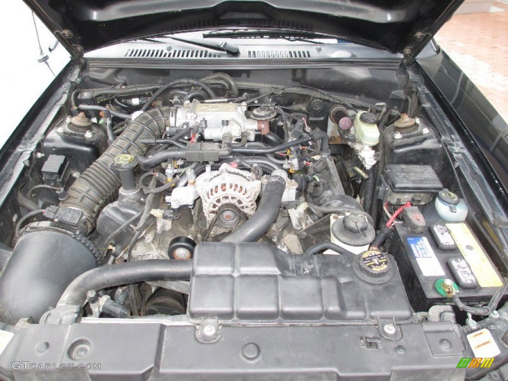 1999 Ford Mustang GT Convertible 4.6 Liter SOHC 16-Valve V8 Engine Photo #77210217