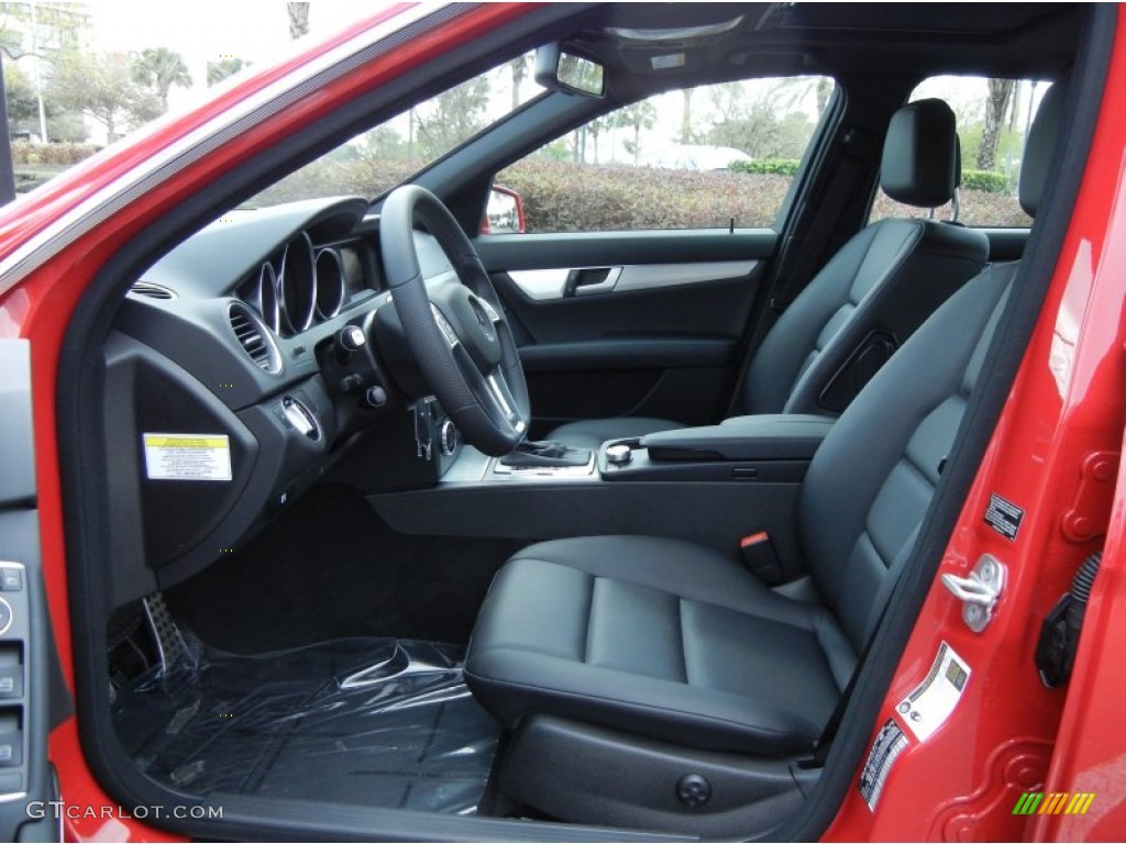 2013 Mercedes-Benz C 250 Sport Front Seat Photo #77210258