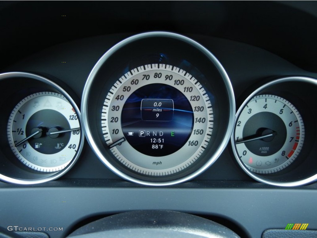 2013 Mercedes-Benz C 250 Sport Gauges Photo #77210331