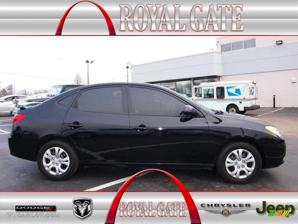 Black Noir Pearl Hyundai Elantra