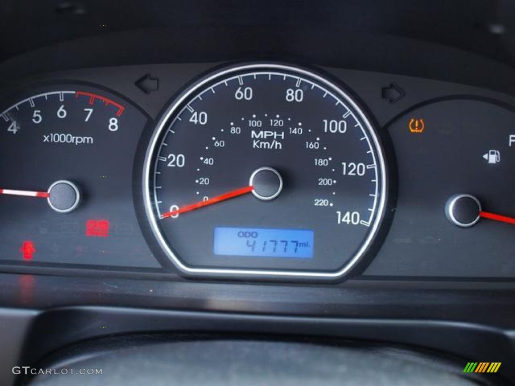 2010 Hyundai Elantra Blue Gauges Photo #77210624