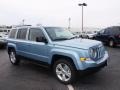 Winter Chill Pearl 2013 Jeep Patriot Latitude Exterior