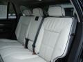 2010 Lincoln MKX Cashmere/Black Interior Rear Seat Photo