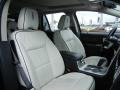 2010 Lincoln MKX Cashmere/Black Interior Front Seat Photo