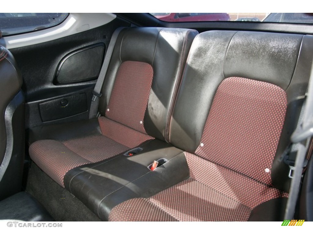 2006 Tiburon GT - Obsidian Black / Black/Red photo #6