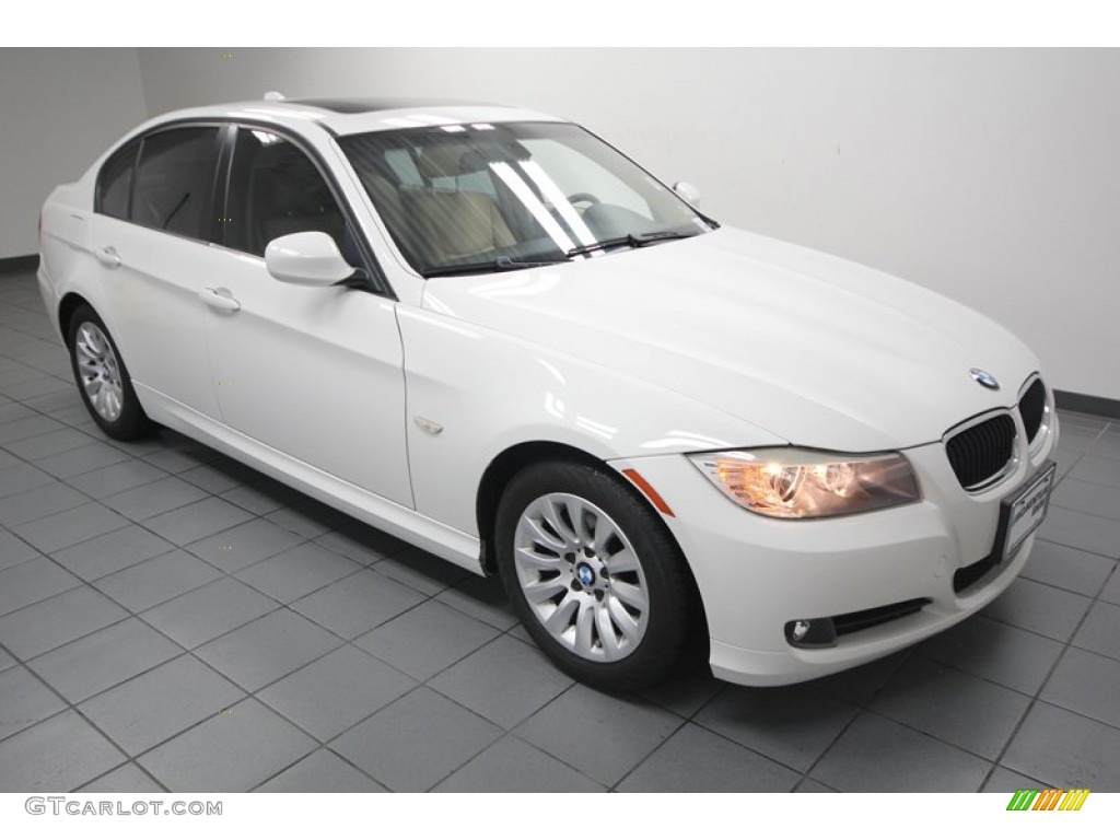 Alpine White 2009 BMW 3 Series 328i Sedan Exterior Photo #77212513