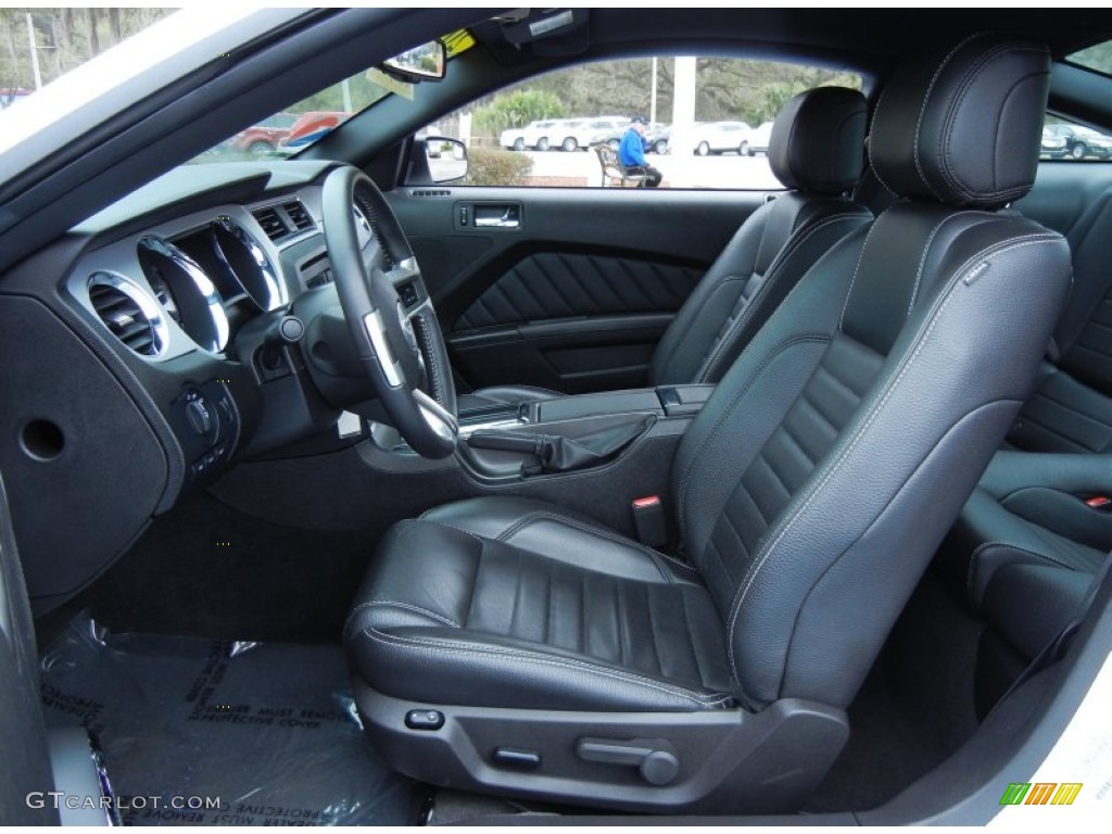 2012 Ford Mustang V6 Premium Coupe Front Seat Photo #77212559