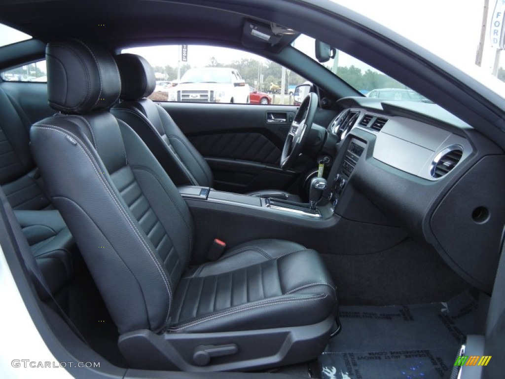 2012 Mustang V6 Premium Coupe - Performance White / Charcoal Black photo #15