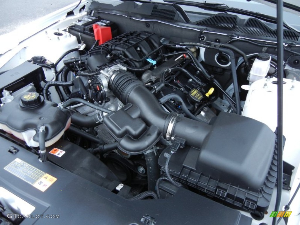 2012 Ford Mustang V6 Premium Coupe 3.7 Liter DOHC 24-Valve Ti-VCT V6 Engine Photo #77212768