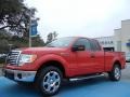 Vermillion Red - F150 XLT SuperCab 4x4 Photo No. 1