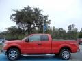 Vermillion Red - F150 XLT SuperCab 4x4 Photo No. 2