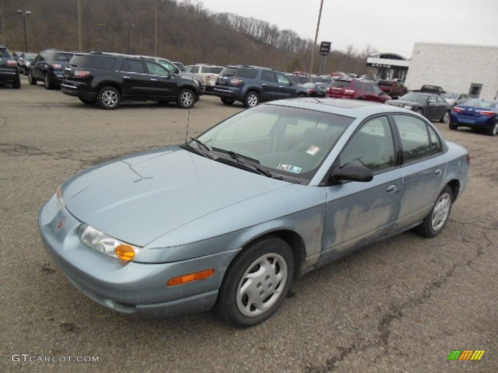 2002 S Series SL2 Sedan - Silver Blue / Gray photo #3