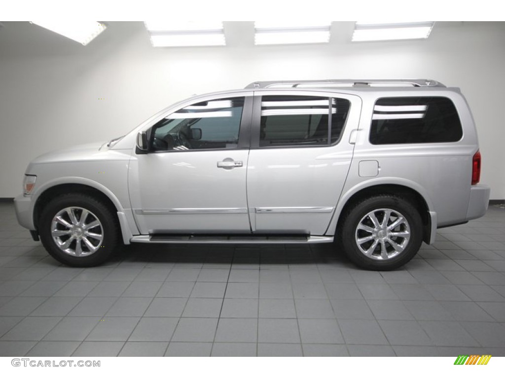 Silver Indulgence 2008 Infiniti QX 56 Exterior Photo #77212994