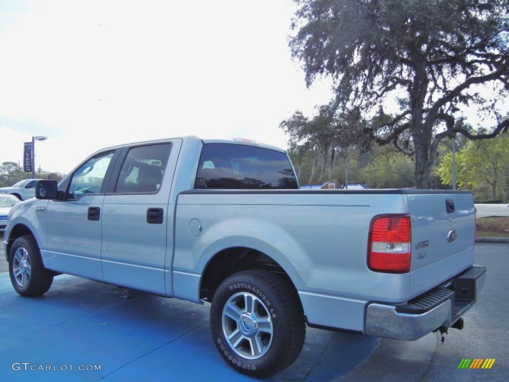 2006 F150 XLT SuperCrew - Silver Metallic / Medium/Dark Flint photo #3