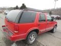 2000 Victory Red Chevrolet Blazer LS 4x4  photo #6